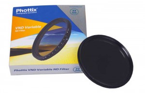 Фильтр Phottix VND Variable Filter 55mm нейтрально серый, регулируемый